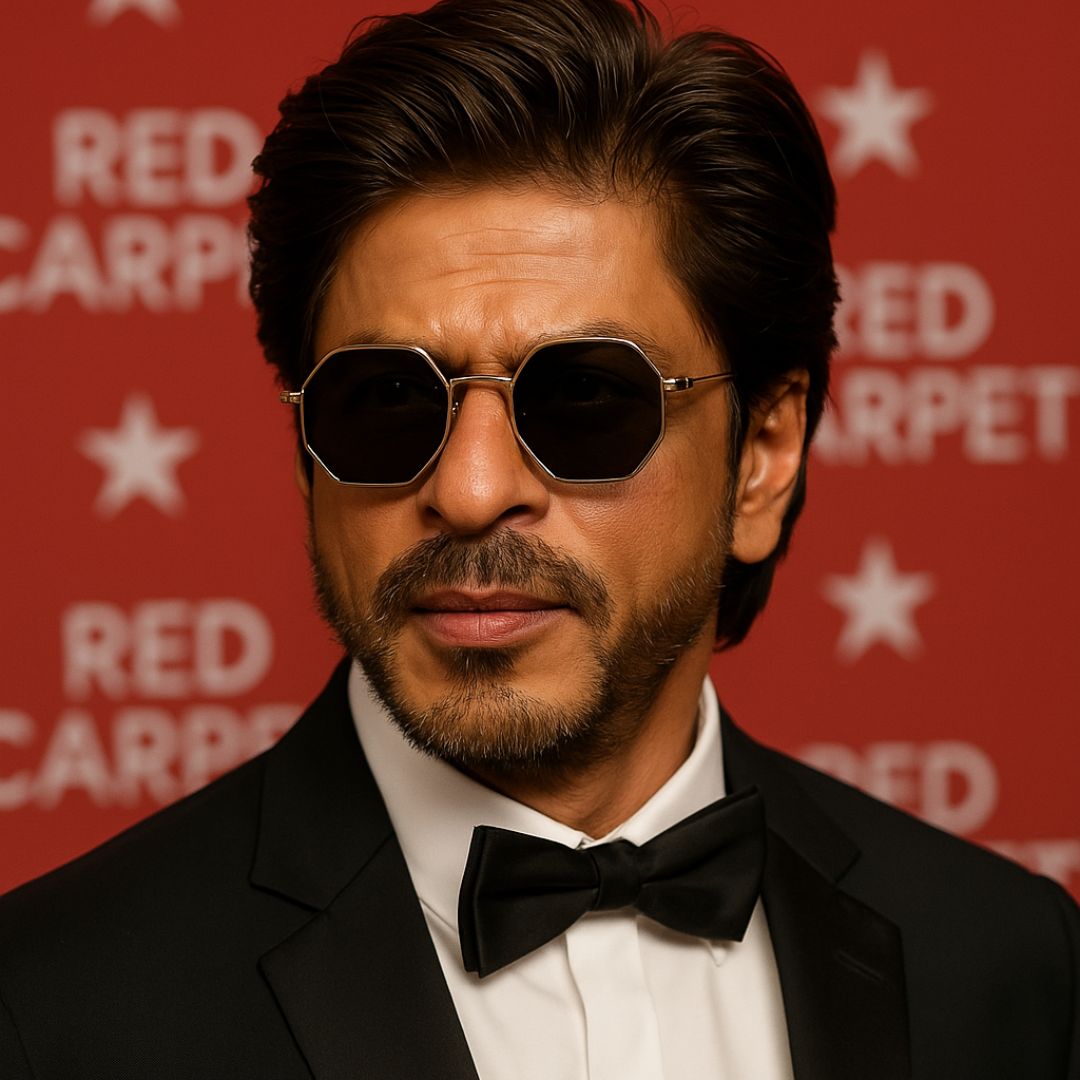 Srk* Special Octagon Black Sunglass