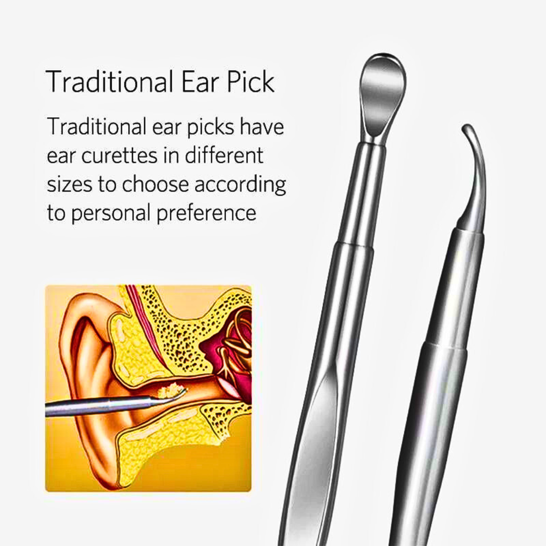 ClearEar™ - Ear Wax Removal Kit (6-Piece Set) 🌿👂