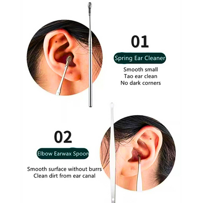 ClearEar™ - Ear Wax Removal Kit (6-Piece Set) 🌿👂
