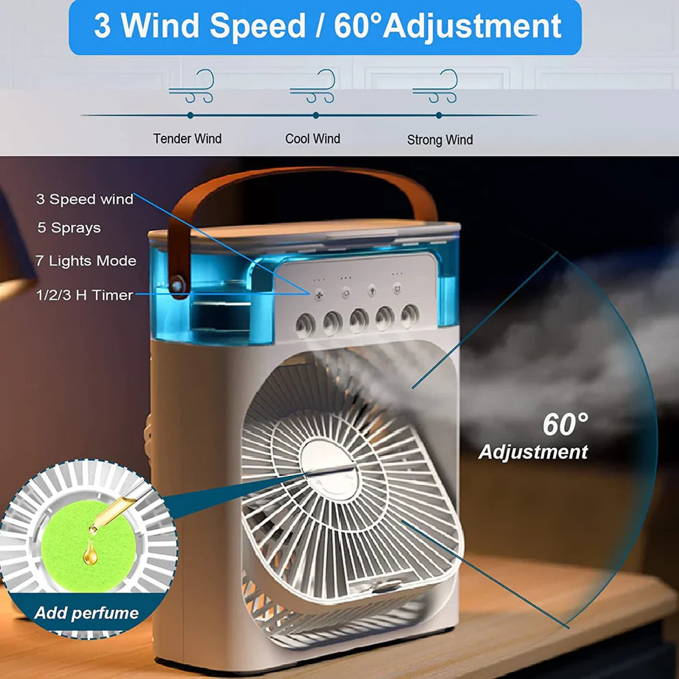 Portable Mini Cooler Fan With (USB Electric Fan)