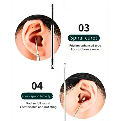 ClearEar™ - Ear Wax Removal Kit (6-Piece Set) 🌿👂