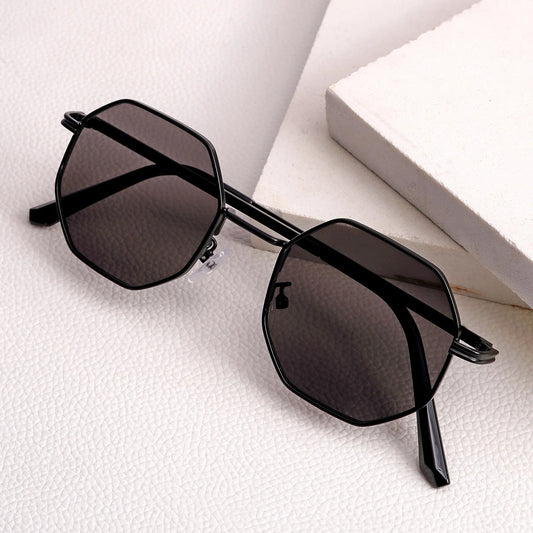 Srk* Special Octagon Black Sunglass